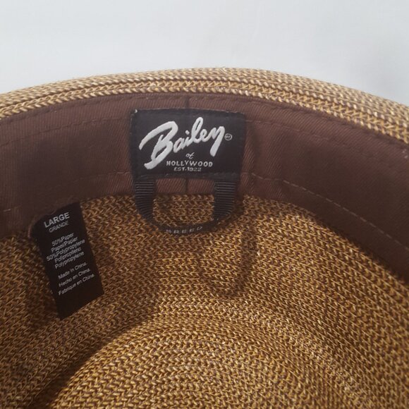 Bailey Large Beach Fedora Hat - Picture 5 of 6